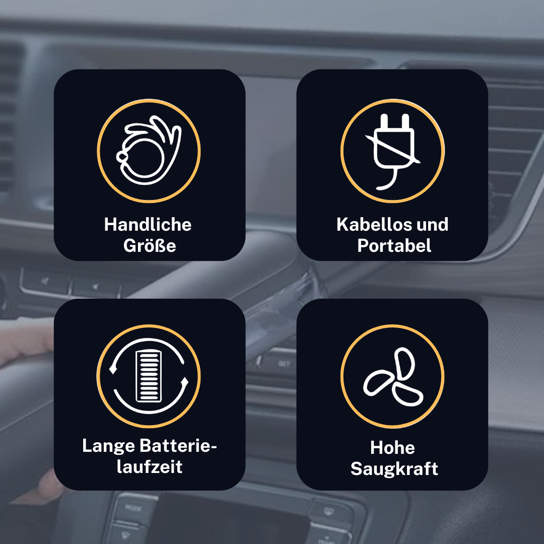 Kabelloser Handstaubsauger