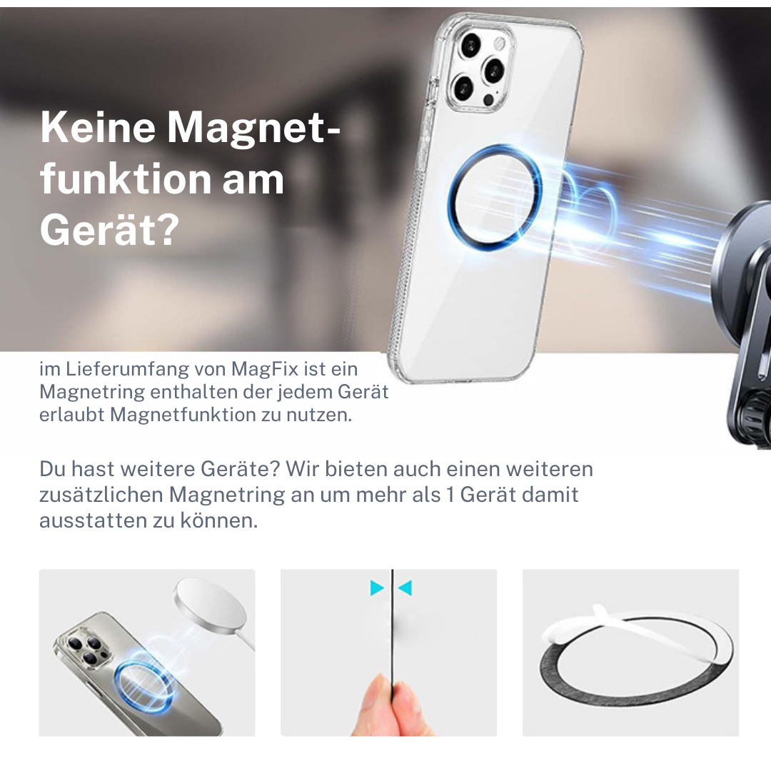 MagFix Vakuum Handyhalterung