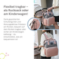 Lulla 2-in-1 Wickelrucksack mit Reisebett