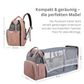 Lulla 2-in-1 Wickelrucksack mit Reisebett