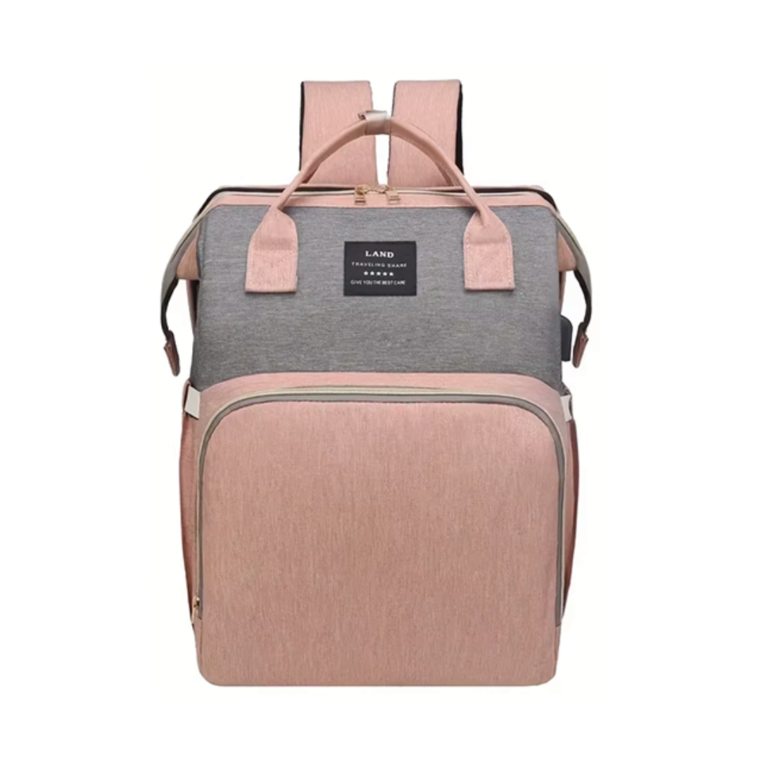 Lulla 2-in-1 Wickelrucksack mit Reisebett