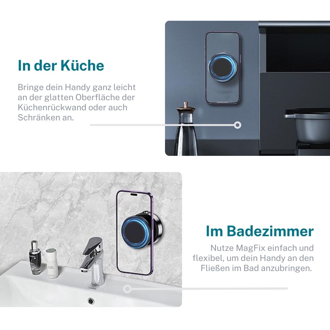 MagFix Vakuum Handyhalterung