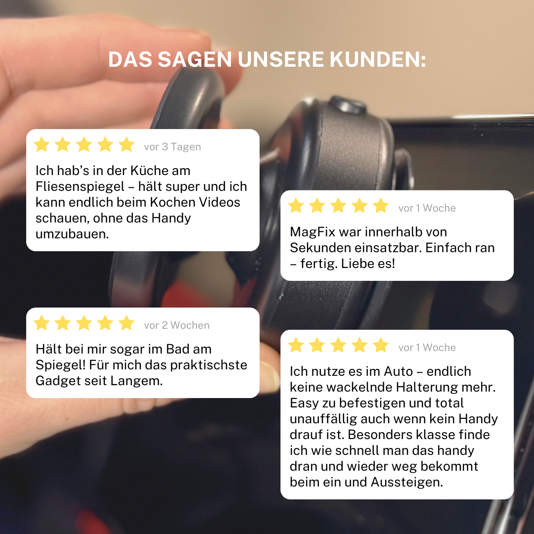 MagFix Vakuum Handyhalterung